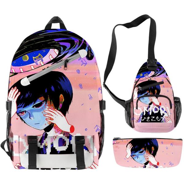 cross body 2021 3pcs/set backpack game omori 3d printing shoulder bags print hip hop school bag mochilas student
cross body 2021 3pcs/set backpack game omori 3d printing shoulder bags print hip hop school bag mochilas student