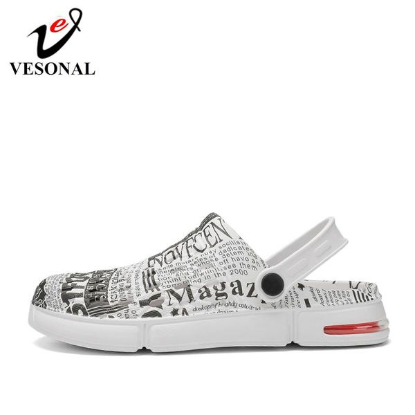 sandals vesonal summer air cushion eva plastic shoes men graffiti camouflage for male soft beach sandalias sandal slides, Black
sandals vesonal summer air cushion eva plastic shoes men graffiti camouflage for male soft beach sandalias sandal slides, Black