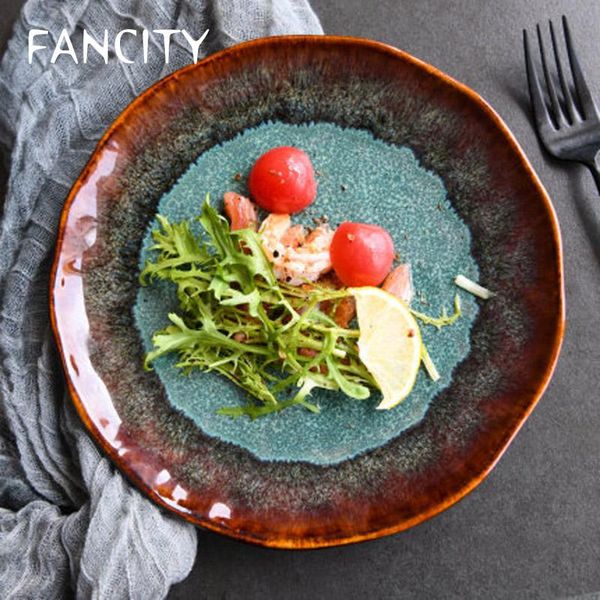 dishes & plates fancity creative personality kiln glazed ceramic tableware western plate steak dim sum flat underglaze
dishes & plates fancity creative personality kiln glazed ceramic tableware western plate steak dim sum flat underglaze