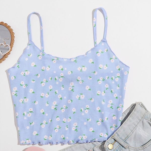 sleeveless pullover vest womens cami crop shirts summer short camisole girls small floral print pattern ladies, White
sleeveless pullover vest womens cami crop shirts summer short camisole girls small floral print pattern ladies, White