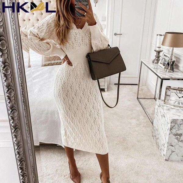 casual dresses women dress hook flower hollow long sleeve v-neck solid lady sweater warm elegant autumm, Black;gray
casual dresses women dress hook flower hollow long sleeve v-neck solid lady sweater warm elegant autumm, Black;gray