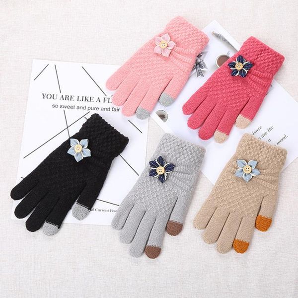 five fingers gloves sells ladies knit double layer plus velvet thick warm finger can be touch screen little girl available, Blue;gray
five fingers gloves sells ladies knit double layer plus velvet thick warm finger can be touch screen little girl available, Blue;gray