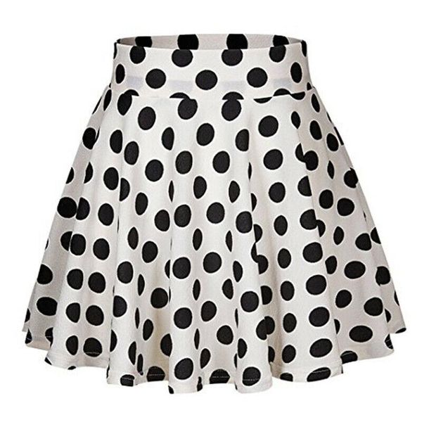 skirts women elastic waist ladies mini skirt girl bud vintage polka dot retro high, Black
skirts women elastic waist ladies mini skirt girl bud vintage polka dot retro high, Black