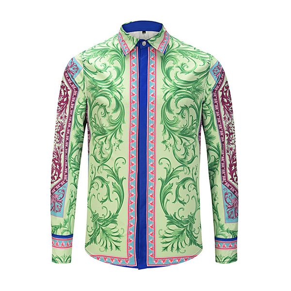 brand printed shirt purple men cothing business 2021 new plus size hawaii fashion casual paisley print blouse men shirts, White;black
brand printed shirt purple men cothing business 2021 new plus size hawaii fashion casual paisley print blouse men shirts, White;black
