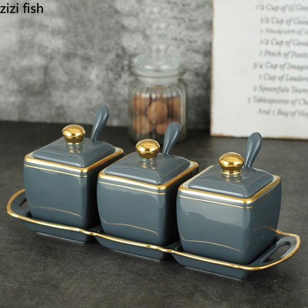 storage bottles & jars seasoning jar 3 1 saucer 280ml 4-piece set box salt pot ceramic kitchen supplies rack
storage bottles & jars seasoning jar 3 1 saucer 280ml 4-piece set box salt pot ceramic kitchen supplies rack