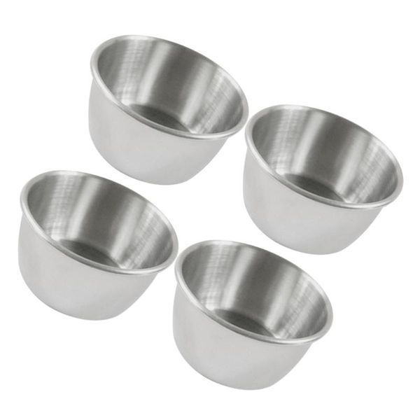 dishes & plates 4pcs stainless steel pot dipping bowl small sauce cup seasoning dish saucer appetizer container for restaurant 
dishes & plates 4pcs stainless steel pot dipping bowl small sauce cup seasoning dish saucer appetizer container for restaurant