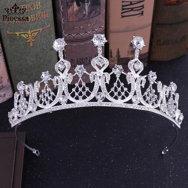 hair clips & barrettes pioessa high fashion simple gold beaded rhinestone tiaras crown royal princess queen bride noiva wedding jewelry for, Golden;silver
hair clips & barrettes pioessa high fashion simple gold beaded rhinestone tiaras crown royal princess queen bride noiva wedding jewelry for, Golden;silver