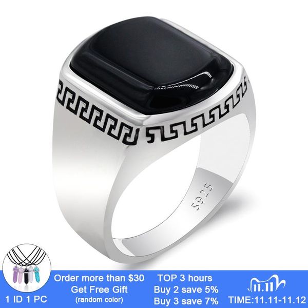 cluster rings turkey jewelry black ring men 925 sterling silver natural agate stone mens vintage punk thai onyx to male, Golden;silver
cluster rings turkey jewelry black ring men 925 sterling silver natural agate stone mens vintage punk thai onyx to male, Golden;silver