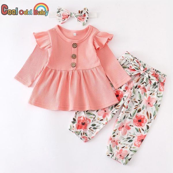 clothing sets 3pcs born infant cute baby girls clothes pink buttons floral print pants headband spring toddler outfits set1, White
clothing sets 3pcs born infant cute baby girls clothes pink buttons floral print pants headband spring toddler outfits set1, White
