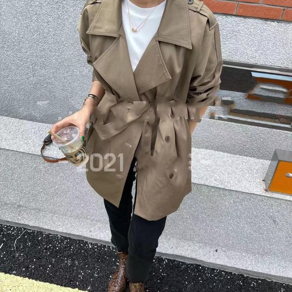 women's trench coats zk1897 fashion women & jackets 2021 runway luxury european design party style clothing, Tan;black
women's trench coats zk1897 fashion women & jackets 2021 runway luxury european design party style clothing, Tan;black