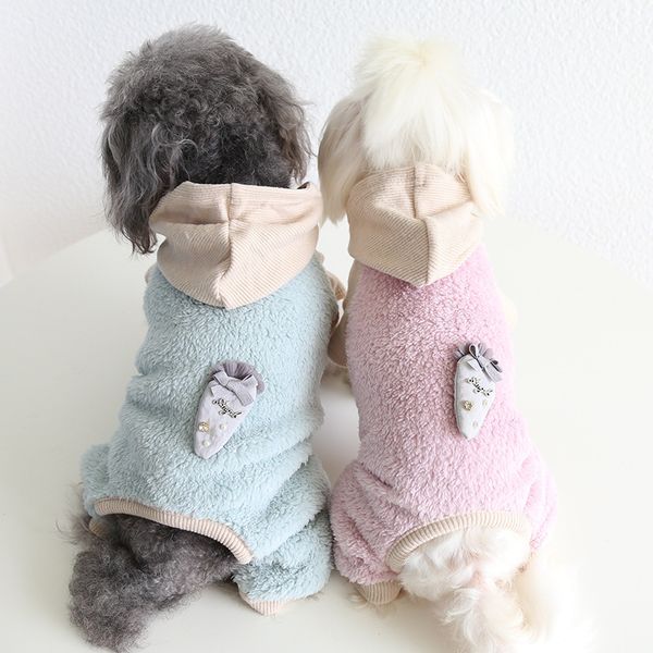 petstyle autumn and winter radish hooded cashmere pajamas four legged pet cloth cat
petstyle autumn and winter radish hooded cashmere pajamas four legged pet cloth cat