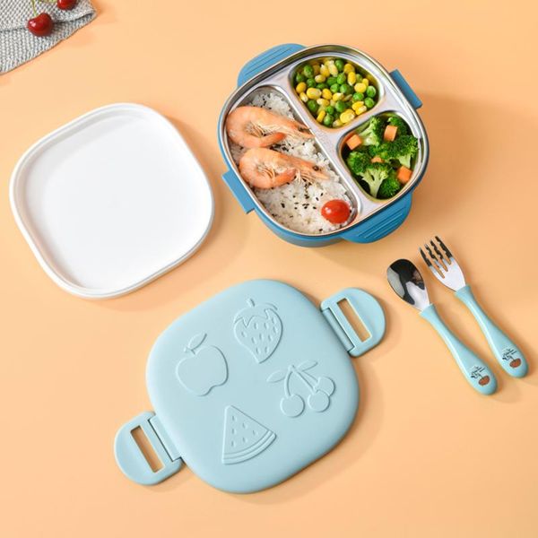 dinnerware sets lunch box with spoon & fork storage container for children kids school office portable bento breakfast
dinnerware sets lunch box with spoon & fork storage container for children kids school office portable bento breakfast