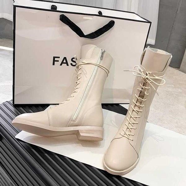martin winter 2021 new flat bottomed short boots women's spring and autumn single boots white british wind tube thin knight, Black
martin winter 2021 new flat bottomed short boots women's spring and autumn single boots white british wind tube thin knight, Black