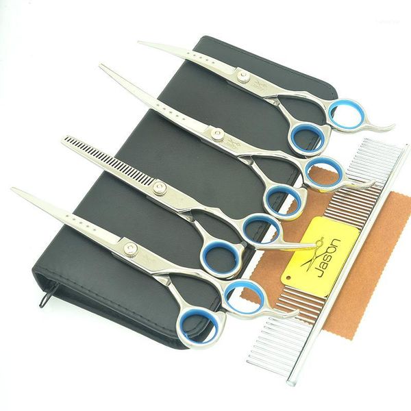 7.0" pet trimming scissors steel 440c dog grooming shear set straight curved cutting tesoura 6.5" puppy thinning clipper lzs07651
7.0" pet trimming scissors steel 440c dog grooming shear set straight curved cutting tesoura 6.5" puppy thinning clipper lzs07651