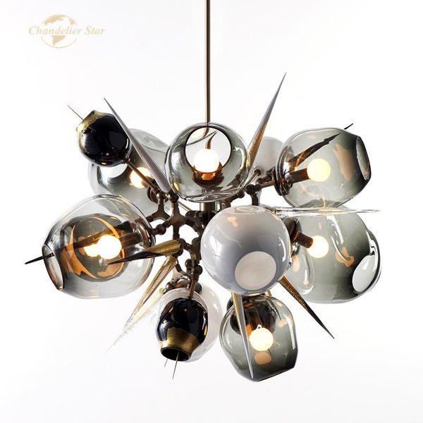 modern led chandeliers lighting nordic molecule glass metal indoor lights fixture home decoration bedroom living room lamps
modern led chandeliers lighting nordic molecule glass metal indoor lights fixture home decoration bedroom living room lamps