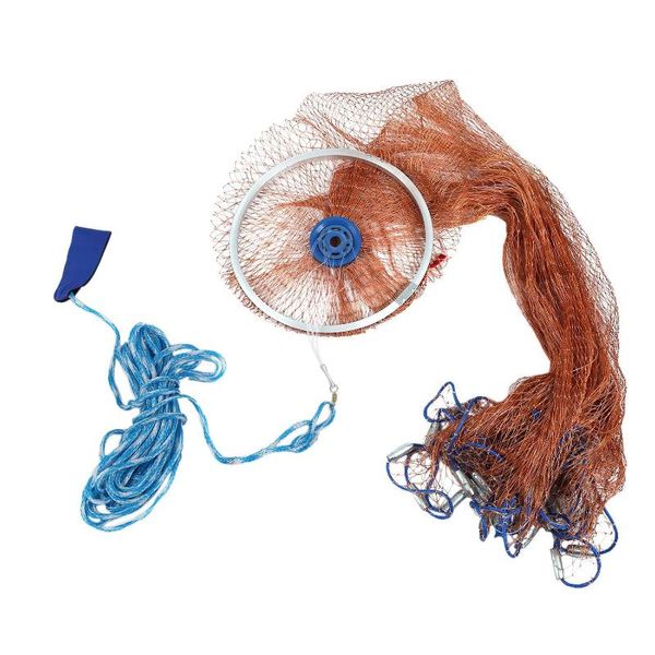 casting net fishing nets sinker hand throw fish diameter 3.0m have sinkers accessories
casting net fishing nets sinker hand throw fish diameter 3.0m have sinkers accessories