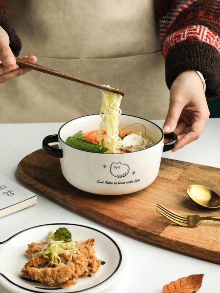 ins 6 inch cute cat & fish under glazed ceramic bowls with lid large capacity students noodles soup bowl cartoon 850ml
ins 6 inch cute cat & fish under glazed ceramic bowls with lid large capacity students noodles soup bowl cartoon 850ml