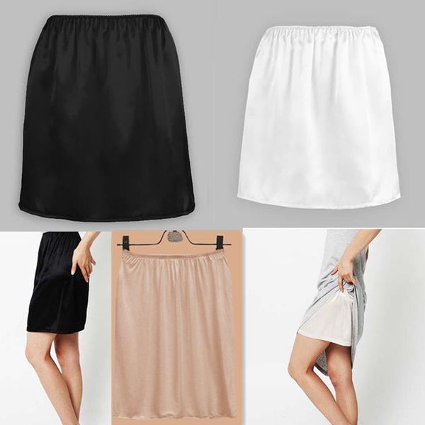 satin half slip underskirt petticoat womens skirts under dress mini safety loose anti exposure, Black
satin half slip underskirt petticoat womens skirts under dress mini safety loose anti exposure, Black