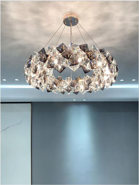 pendant lamps modern k9 led crystal lights for living room bedroom home decor lighting fixtures round lamp hanging light fixture
pendant lamps modern k9 led crystal lights for living room bedroom home decor lighting fixtures round lamp hanging light fixture