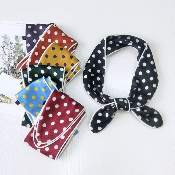 fashion head hair tie band neckerchief women dots skinny long silk scarf kerchief wrist ribbons scarves, Blue;gray
fashion head hair tie band neckerchief women dots skinny long silk scarf kerchief wrist ribbons scarves, Blue;gray
