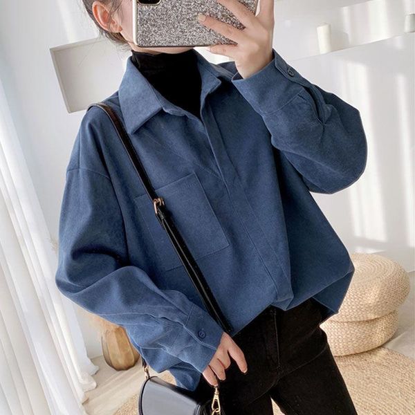 women's blouses & shirts long sleeve shirt 2021 korean version loose and versatile fake two-piece button up harajuku, White
women's blouses & shirts long sleeve shirt 2021 korean version loose and versatile fake two-piece button up harajuku, White