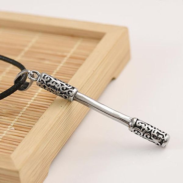pendant necklaces necklace men iron rod pendants stainless steel long chain hip hop gold jewelry on the neck, Silver
pendant necklaces necklace men iron rod pendants stainless steel long chain hip hop gold jewelry on the neck, Silver