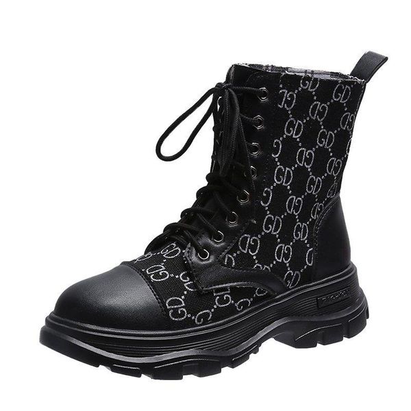boots black female british style brethable fashionable lace-up round toe personalized gd letter cool motocycle
boots black female british style brethable fashionable lace-up round toe personalized gd letter cool motocycle