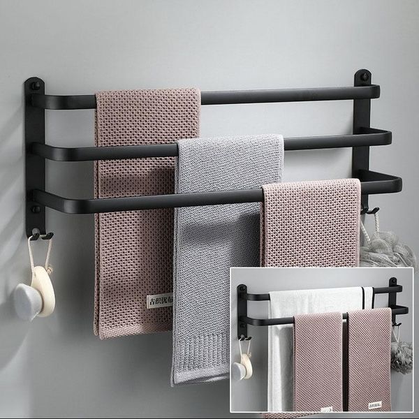 towel racks wall mounted hanger modern aluminum durable towels rack for kitchen multi-function bathing holder bathroom accessories
towel racks wall mounted hanger modern aluminum durable towels rack for kitchen multi-function bathing holder bathroom accessories