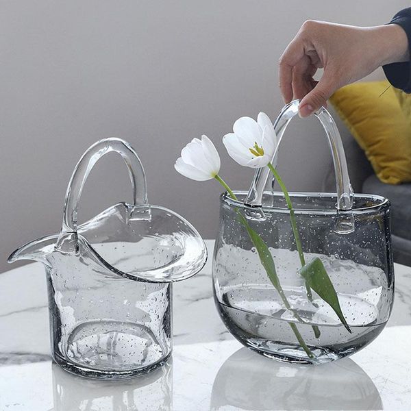 vases home decor korean ins creative handbag flower basket living room glass arrangement fish tank handmade birthday gift
vases home decor korean ins creative handbag flower basket living room glass arrangement fish tank handmade birthday gift