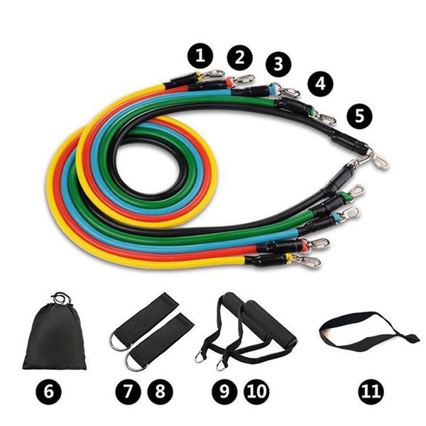 resistance bands set fitness gym stretch expander pull rope yoga elastic tubes workout equipment rubber training
resistance bands set fitness gym stretch expander pull rope yoga elastic tubes workout equipment rubber training
