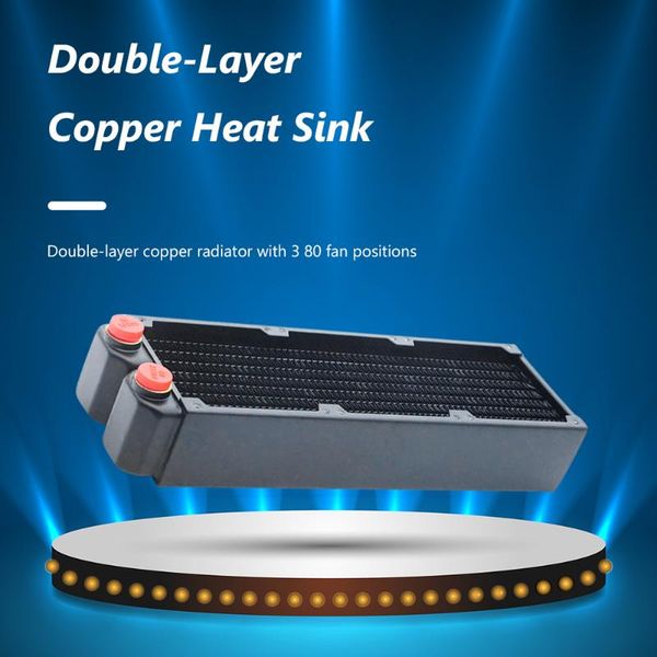 fans & coolings universal copper emod tsrp-h240 pc water cooling radiator double layer accessories
fans & coolings universal copper emod tsrp-h240 pc water cooling radiator double layer accessories
