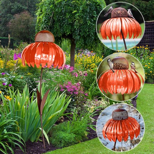 other bird supplies flower shaped feeder container outdoor metal coneflower bottle automatic feeders cage accessories decoration
other bird supplies flower shaped feeder container outdoor metal coneflower bottle automatic feeders cage accessories decoration
