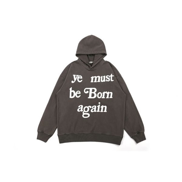 ye must be born again hoodie sweatshirts men women cotton distressed casual pullover 210420, Black
ye must be born again hoodie sweatshirts men women cotton distressed casual pullover 210420, Black