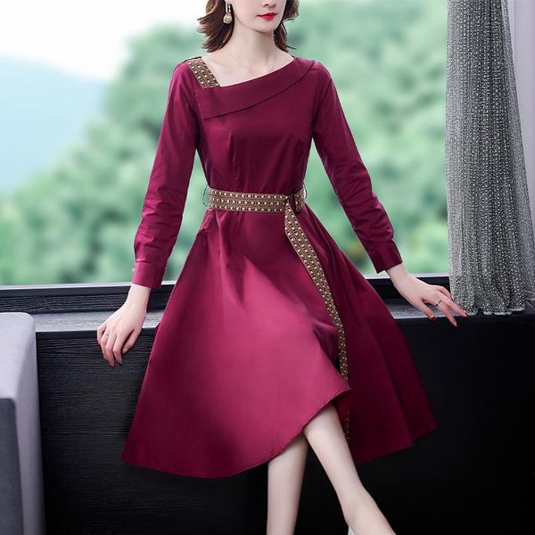 womens dresses autumn winter fashion office red midi vintage 3xl plus size long sleeve dress women elegant bodycon party vestidos casual, Black;gray
womens dresses autumn winter fashion office red midi vintage 3xl plus size long sleeve dress women elegant bodycon party vestidos casual, Black;gray