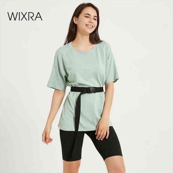 womens suits leisure wear suit with sashes short sleeve tee shorts casual wear womens two pieces sets summer, Gray
womens suits leisure wear suit with sashes short sleeve tee shorts casual wear womens two pieces sets summer, Gray