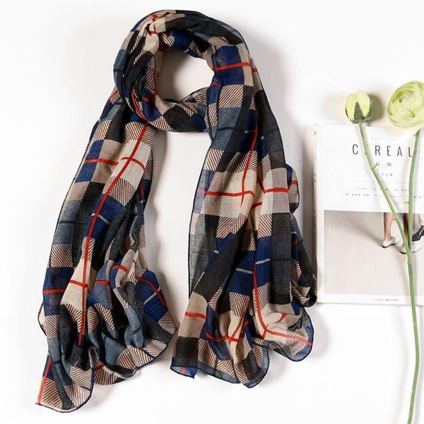 scarves autumn and winter korean version sunscreen cotton linen scarf, literary artistic women's shawl scarf 1614, Blue;gray
scarves autumn and winter korean version sunscreen cotton linen scarf, literary artistic women's shawl scarf 1614, Blue;gray