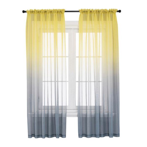 modern color curtains gradient screens balcony blackout gauze living room kitchen bathroom window treatments nds curtain & drapes 
modern color curtains gradient screens balcony blackout gauze living room kitchen bathroom window treatments nds curtain & drapes