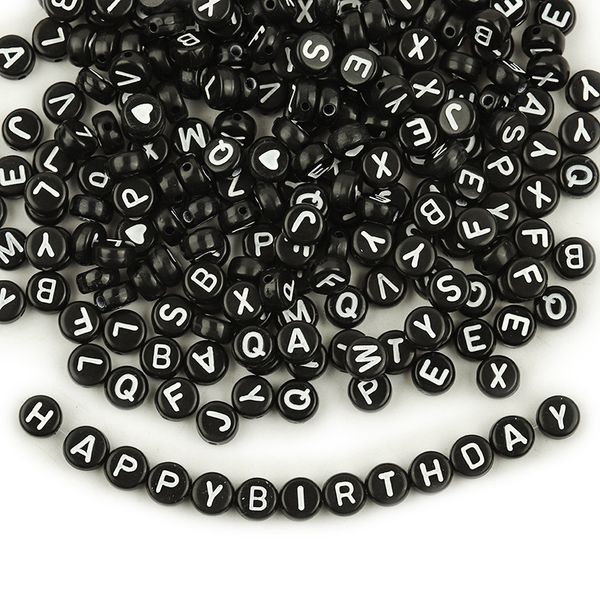 500pcs/lot dia.7mm black white spacer charm beads acrylic letter bead a-z alphabet fit for diy bracelet necklace making
500pcs/lot dia.7mm black white spacer charm beads acrylic letter bead a-z alphabet fit for diy bracelet necklace making