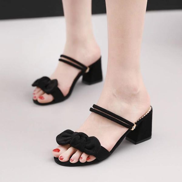 slippers casual women spring summer korean bow slides flip flops fashion indoor thick sandals shoes 4825, Black
slippers casual women spring summer korean bow slides flip flops fashion indoor thick sandals shoes 4825, Black