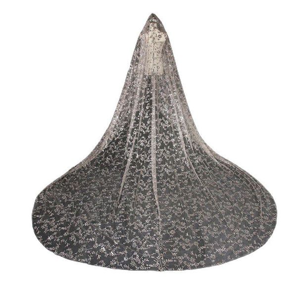bridal veils sparkly bling wedding long cathedral sequined beads 350cm mariage bride veil accessories, Black
bridal veils sparkly bling wedding long cathedral sequined beads 350cm mariage bride veil accessories, Black