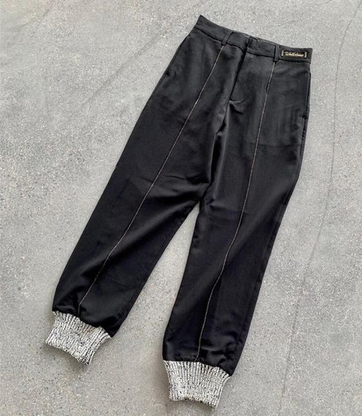 men's pants we11done men women 1:1 embroidered logo welldone track trousers, Black
men's pants we11done men women 1:1 embroidered logo welldone track trousers, Black