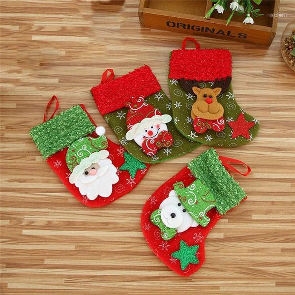 christmas decorations stocking mini sock santa claus candy gift bag xmas tree hanging decor for kids 2021 #2n51
christmas decorations stocking mini sock santa claus candy gift bag xmas tree hanging decor for kids 2021 #2n51