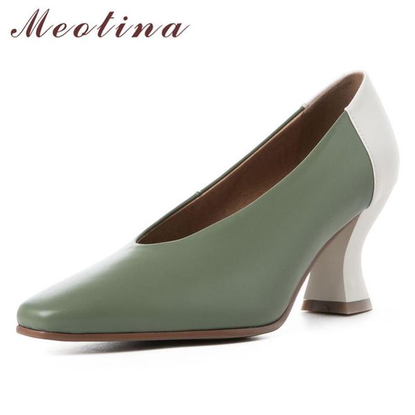 dress shoes meotina high heels women pumps natural genuine leather strange style heel glove real square toe lady 39, Black
dress shoes meotina high heels women pumps natural genuine leather strange style heel glove real square toe lady 39, Black