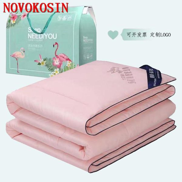 comforters & sets 8 colors 200x230cm soybean fiber summer cool quilt cotton air conditioning soft solid color plus size nucleo de terciopelo 
comforters & sets 8 colors 200x230cm soybean fiber summer cool quilt cotton air conditioning soft solid color plus size nucleo de terciopelo