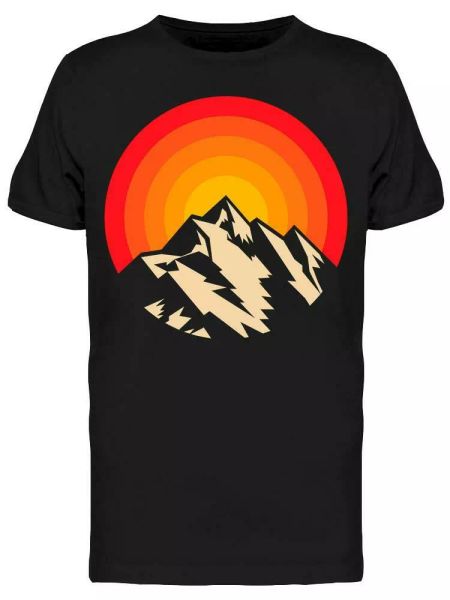 mountain sunset circle design tee men's -image by shutterstock, White;black
mountain sunset circle design tee men's -image by shutterstock, White;black