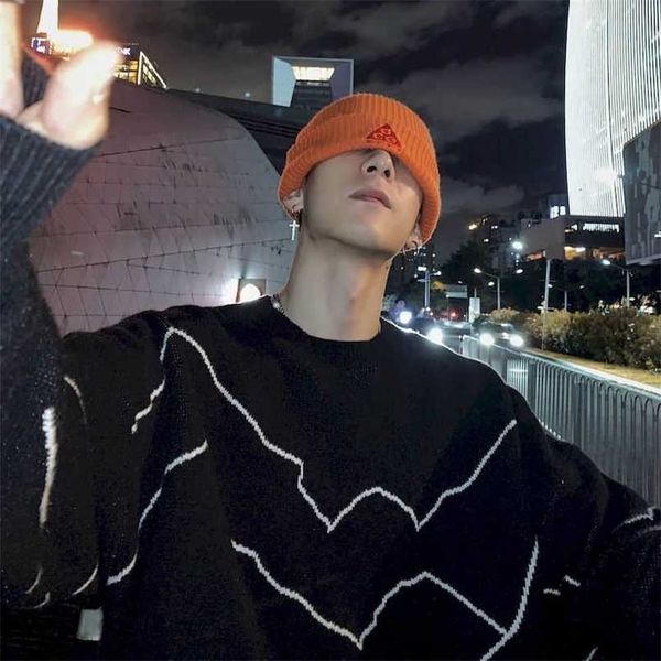 cool sweater men's autumn and winter retro dark harajuku trend boys loose korean style college style sweater high street 211102, White;black
cool sweater men's autumn and winter retro dark harajuku trend boys loose korean style college style sweater high street 211102, White;black