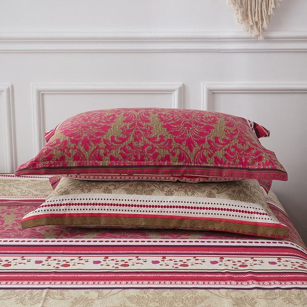 pillow case retro-printed pure cotton active sanding pillowcase, high-quality bedroom bed decoration
pillow case retro-printed pure cotton active sanding pillowcase, high-quality bedroom bed decoration