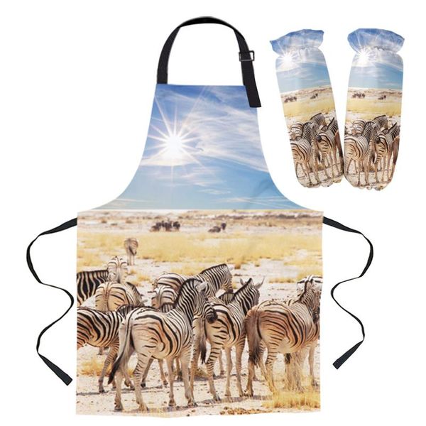 aprons african grassland zebra apron kitchen household cleaning barber baking accessories for woman
aprons african grassland zebra apron kitchen household cleaning barber baking accessories for woman