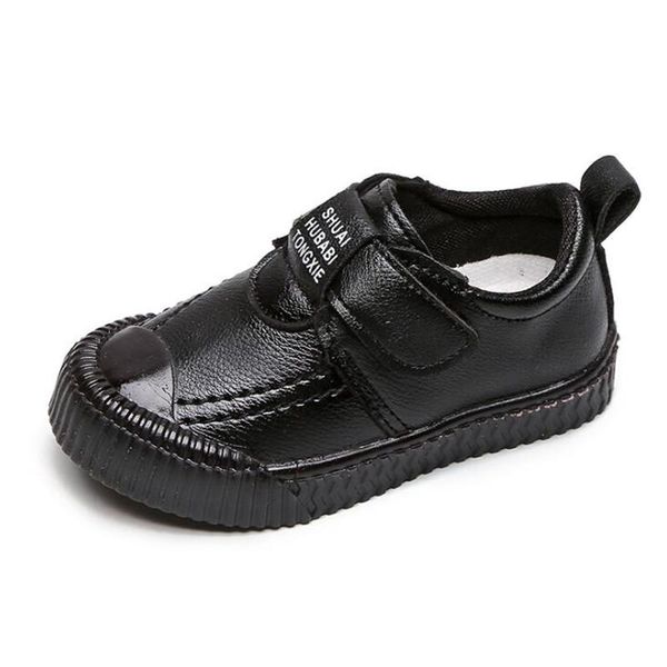 autumn boys' leather shoes biscuit british style beef tendon bottom baby flat, Black;grey
autumn boys' leather shoes biscuit british style beef tendon bottom baby flat, Black;grey
