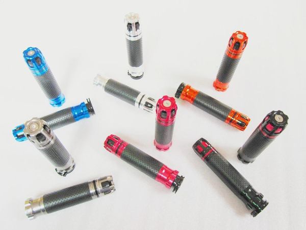 handlebars grips 7/8" 22mm motorcycle sport bike carbon fiber bar end handlebar caps red blue black orange silver titanium
handlebars grips 7/8" 22mm motorcycle sport bike carbon fiber bar end handlebar caps red blue black orange silver titanium